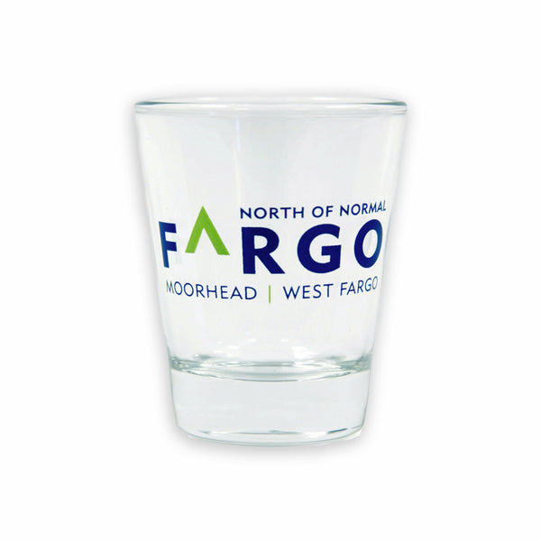 North of Normal Shot Glass | Souvenir or gift shot glass with
