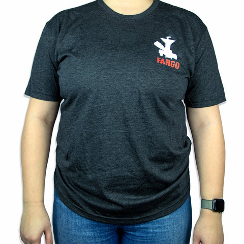 T-Shirt - FARGO Woodchipper Outline (Black)