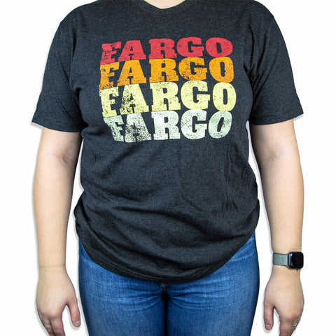 T-Shirt - Fargo Repeat (Vintage Black)