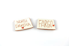 Magnet - Mini Ceramic North Dakota